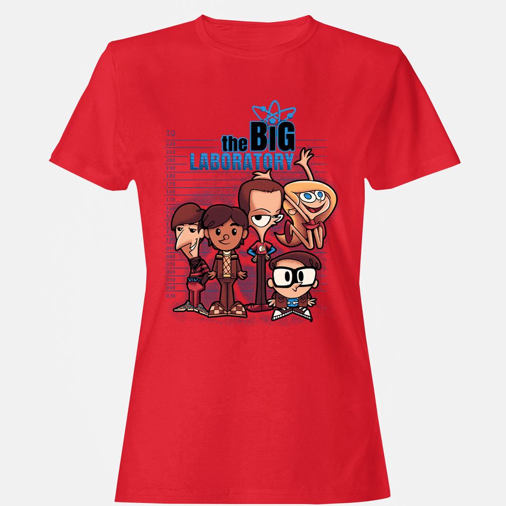 Women's T-Shirt - L51ZWC4Q - Red - 13