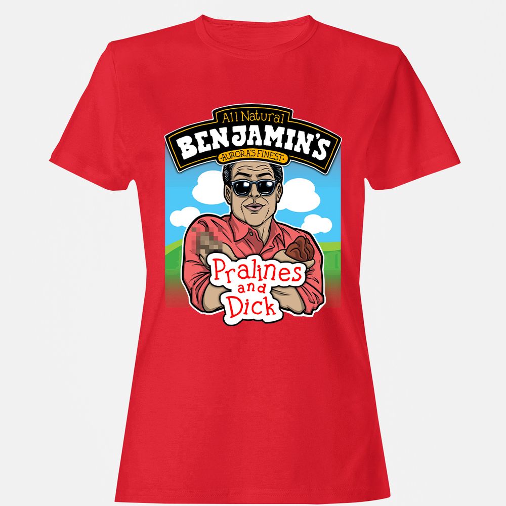 Women's T-Shirt - 9279YUP1 - Red - 13