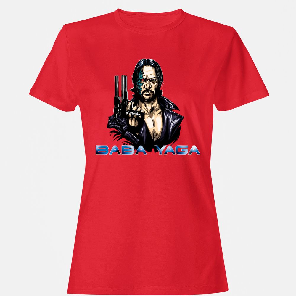Women's T-Shirt - 4JQEEUAQ - Red - 13