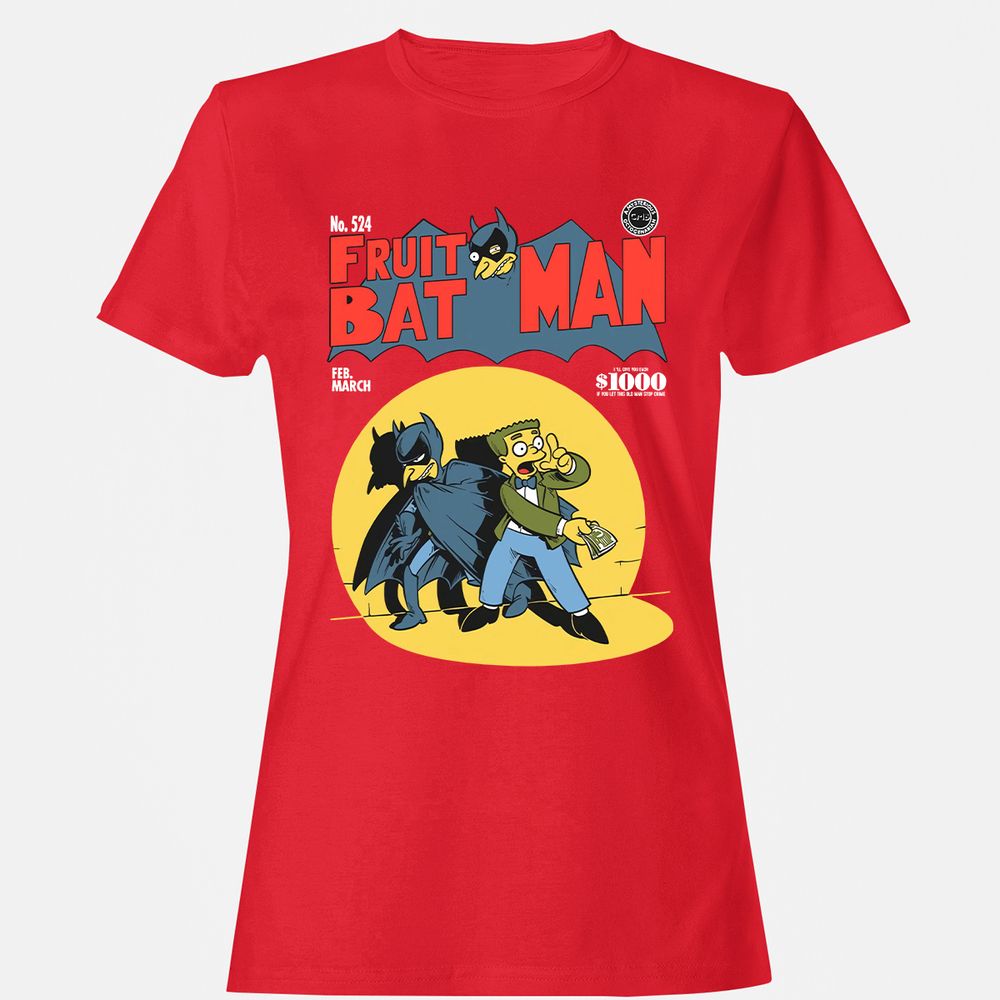 Women's T-Shirt - KVHHR8N9 - Red - 13