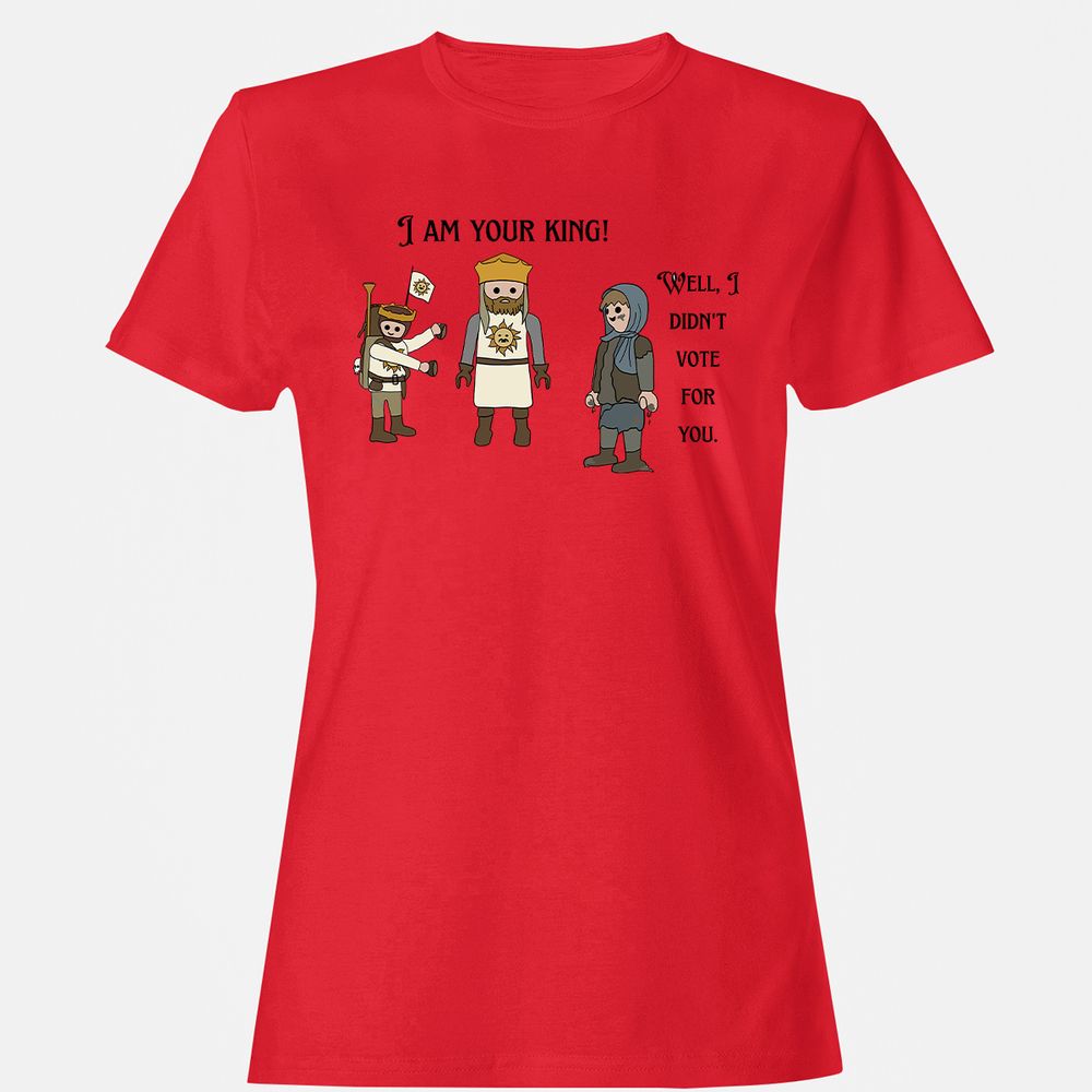 Women's T-Shirt - BYMNHQEJ - Red - 13