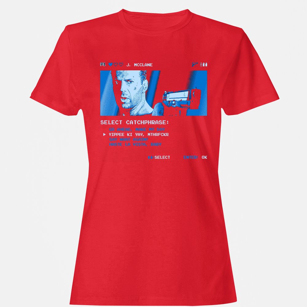 Women's T-Shirt - EDDGL1D3 - Red - 13