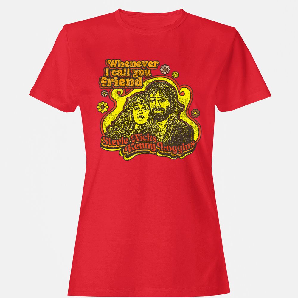 Women's T-Shirt - D5XZKWXM - Red - 13