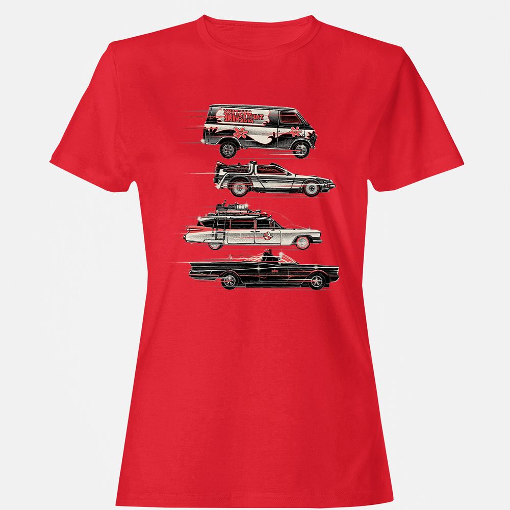 Women's T-Shirt - V2HKD8NN - Red - 13