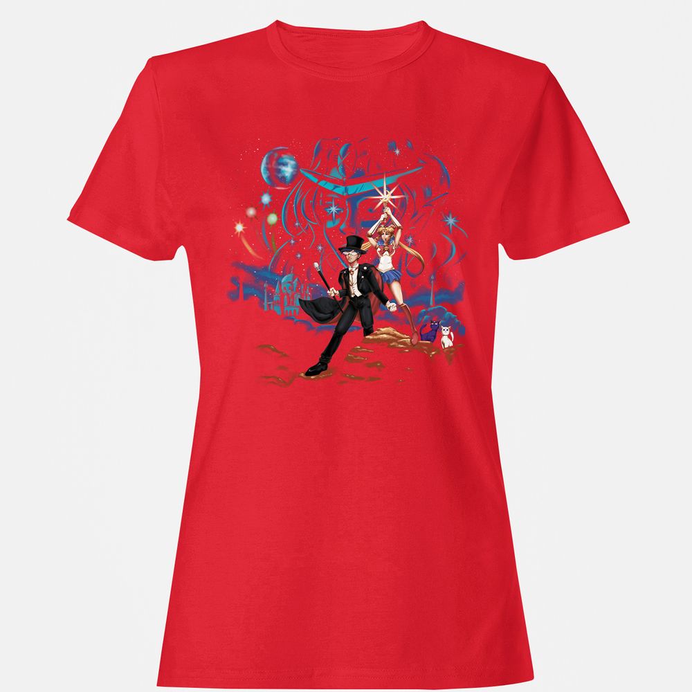 Women's T-Shirt - M7S8D2BH - Red - 13
