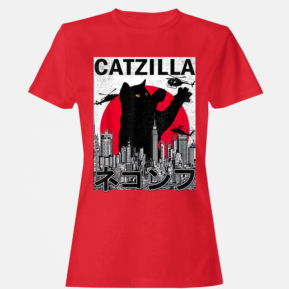 Women's T-Shirt - PWGCWEYZ - Red - 13