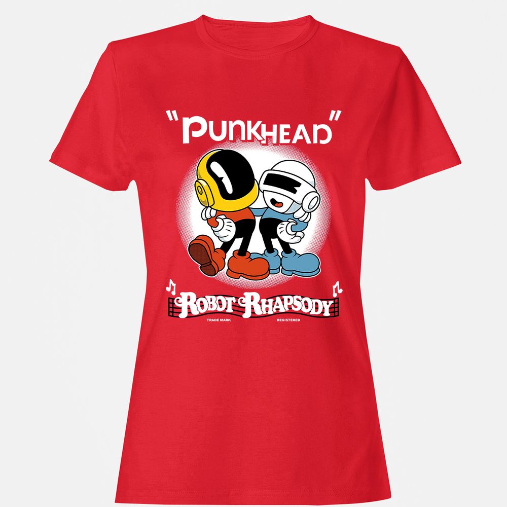 Women's T-Shirt - EK6DW7VA - Red - 13