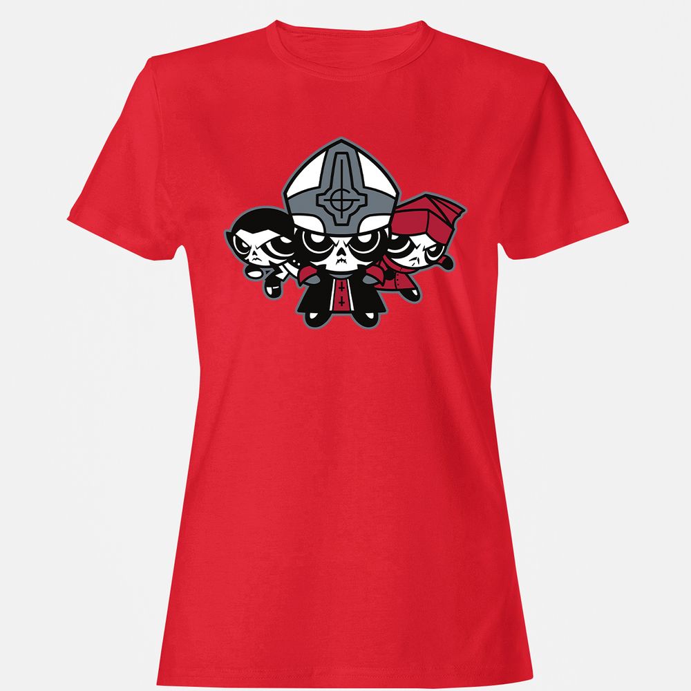 Women's T-Shirt - T6NSTYFJ - Red - 13