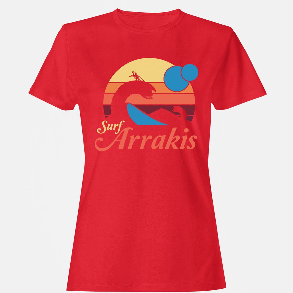 Women's T-Shirt - JALFFL7C - Red - 13