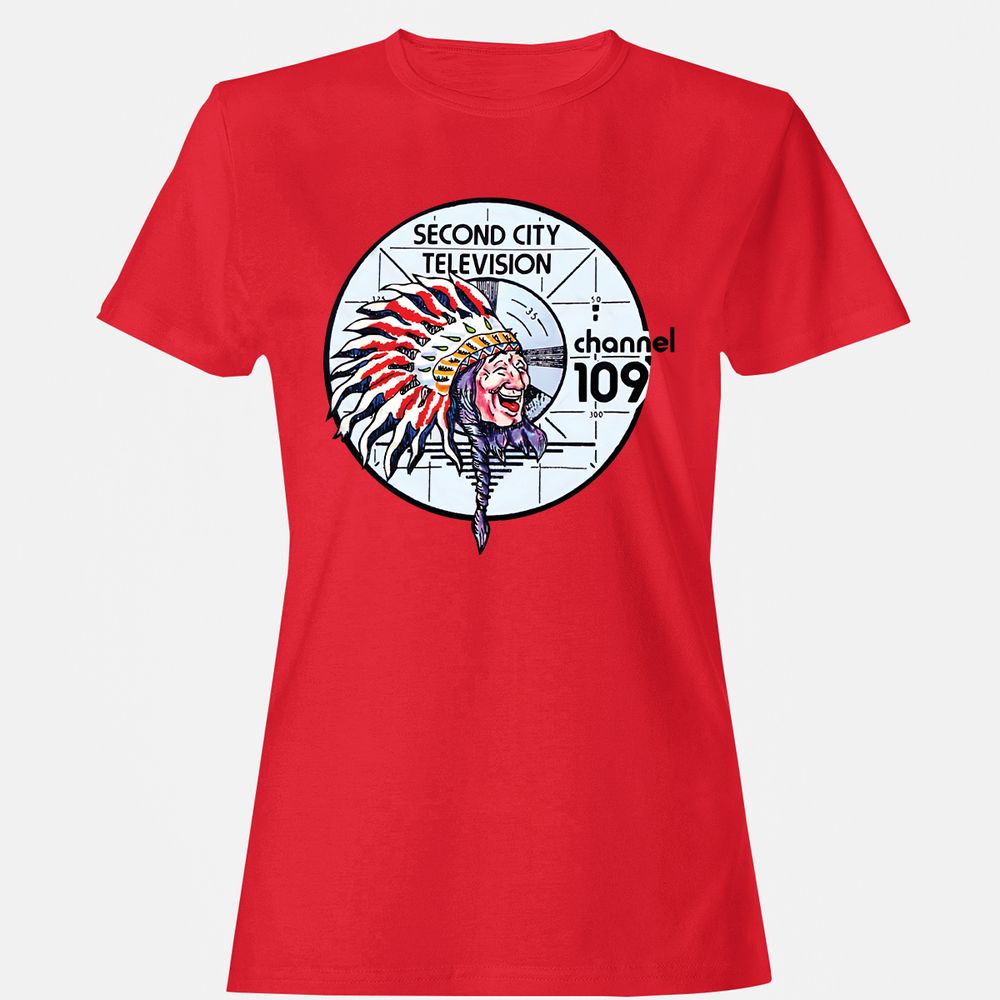 Women's T-Shirt - NAWKMEHY - Red - 13