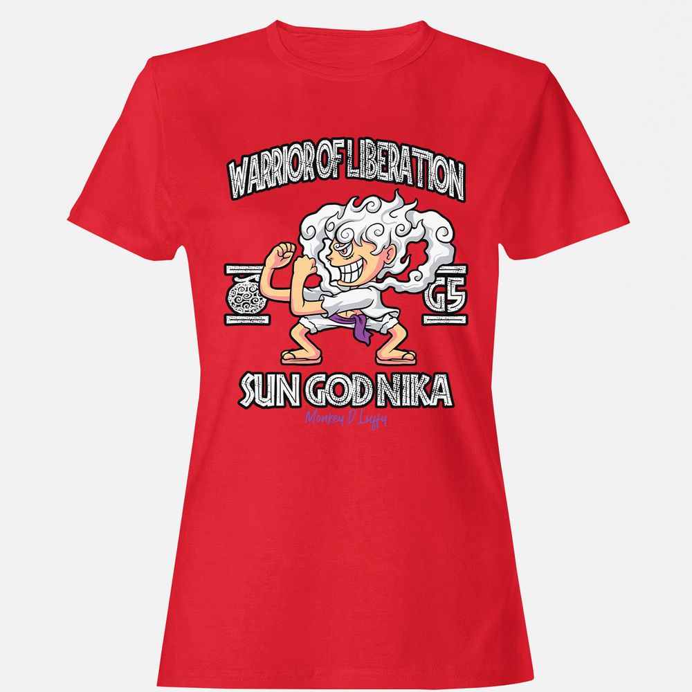 Women's T-Shirt - 81YX9F9X - Red - 13