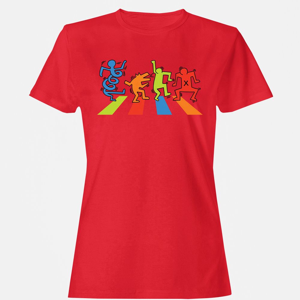 Women's T-Shirt - MPP9NQMQ - Red - 13