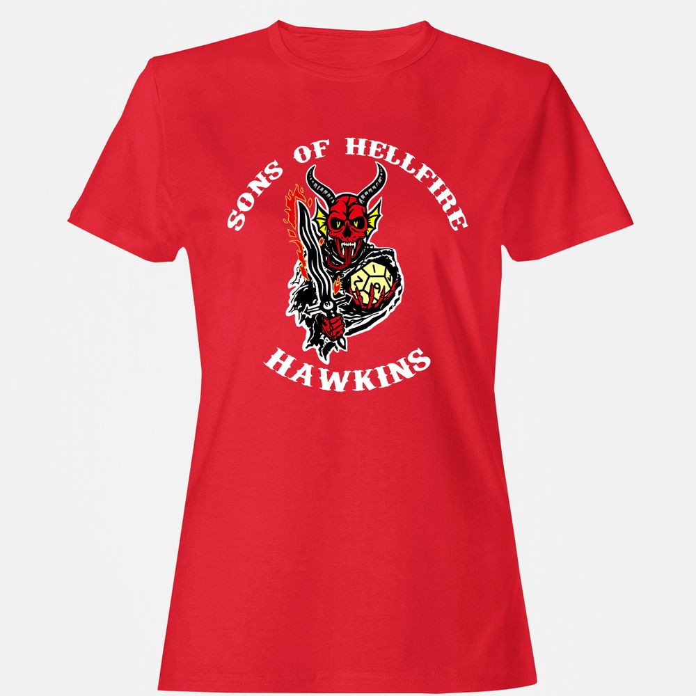 Women's T-Shirt - 83GX75J7 - Red - 13