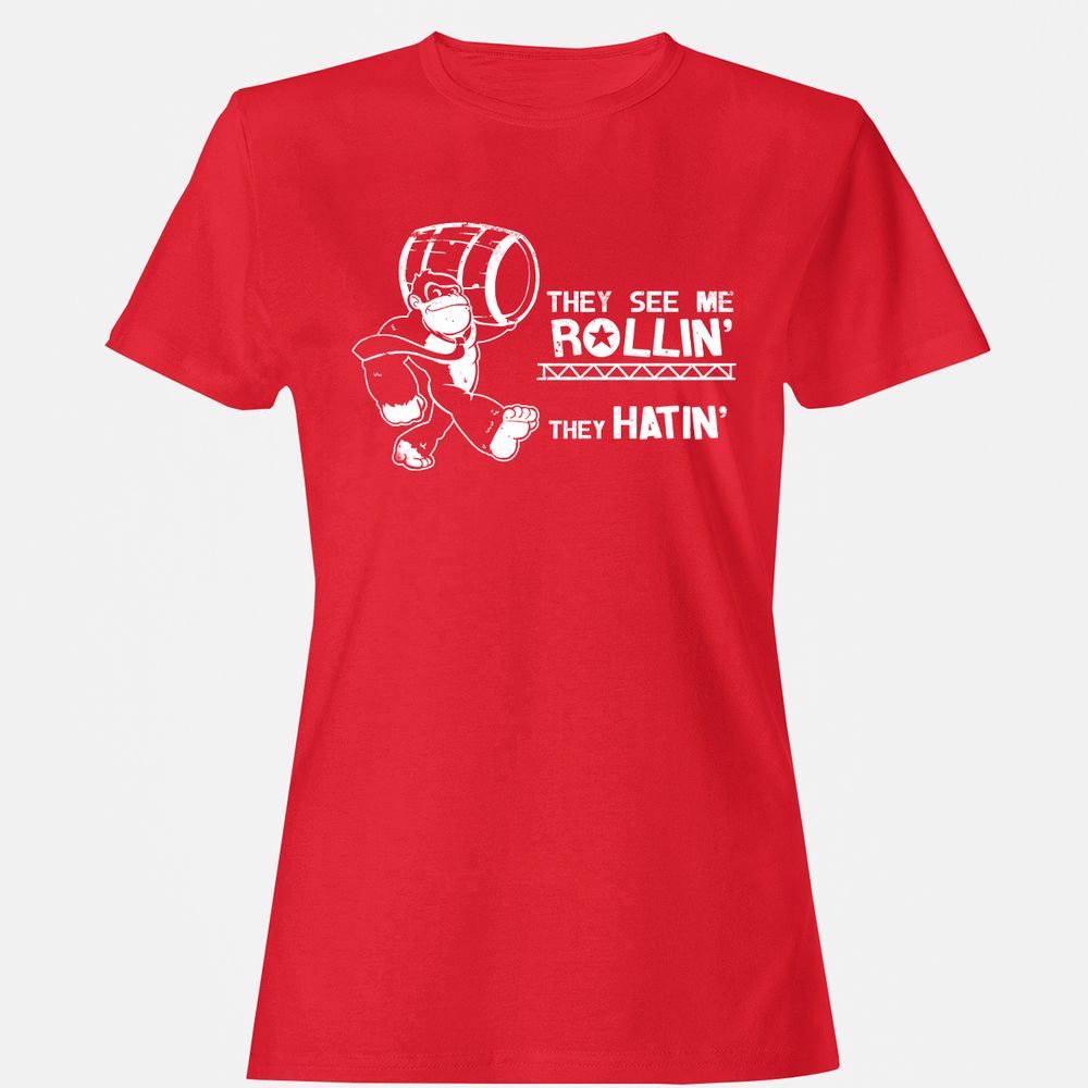 Women's T-Shirt - YAT3PMXA - Red - 13