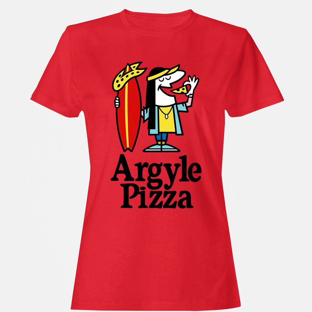Women's T-Shirt - CK8TZ894 - Red - 13