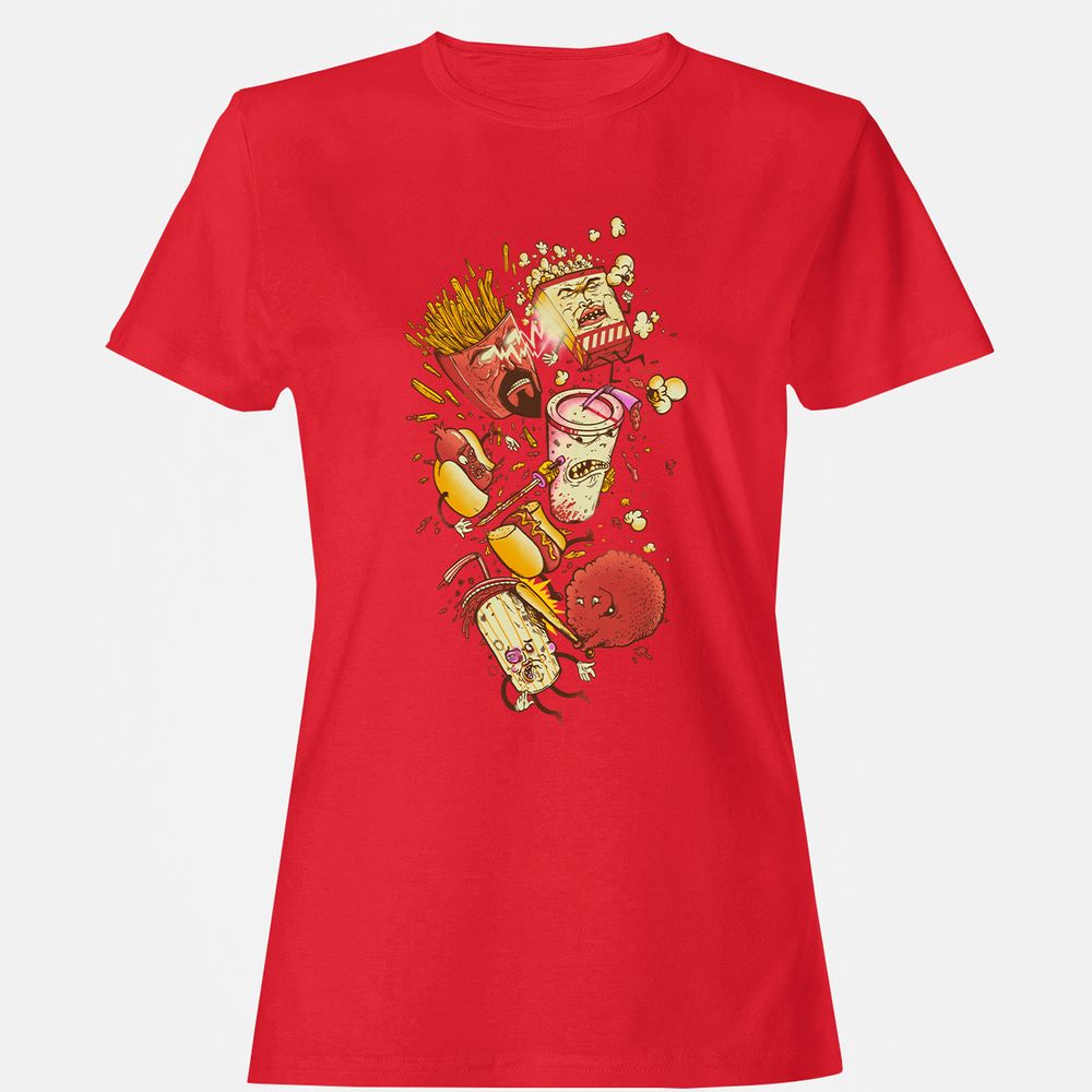 Women's T-Shirt - 92F34MAV - Red - 13