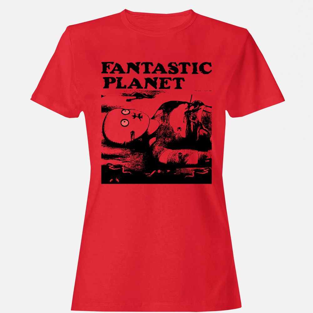 Women's T-Shirt - VVKEXRYW - Red - 13
