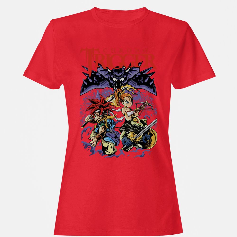 Women's T-Shirt - SRW1J2MR - Red - 13