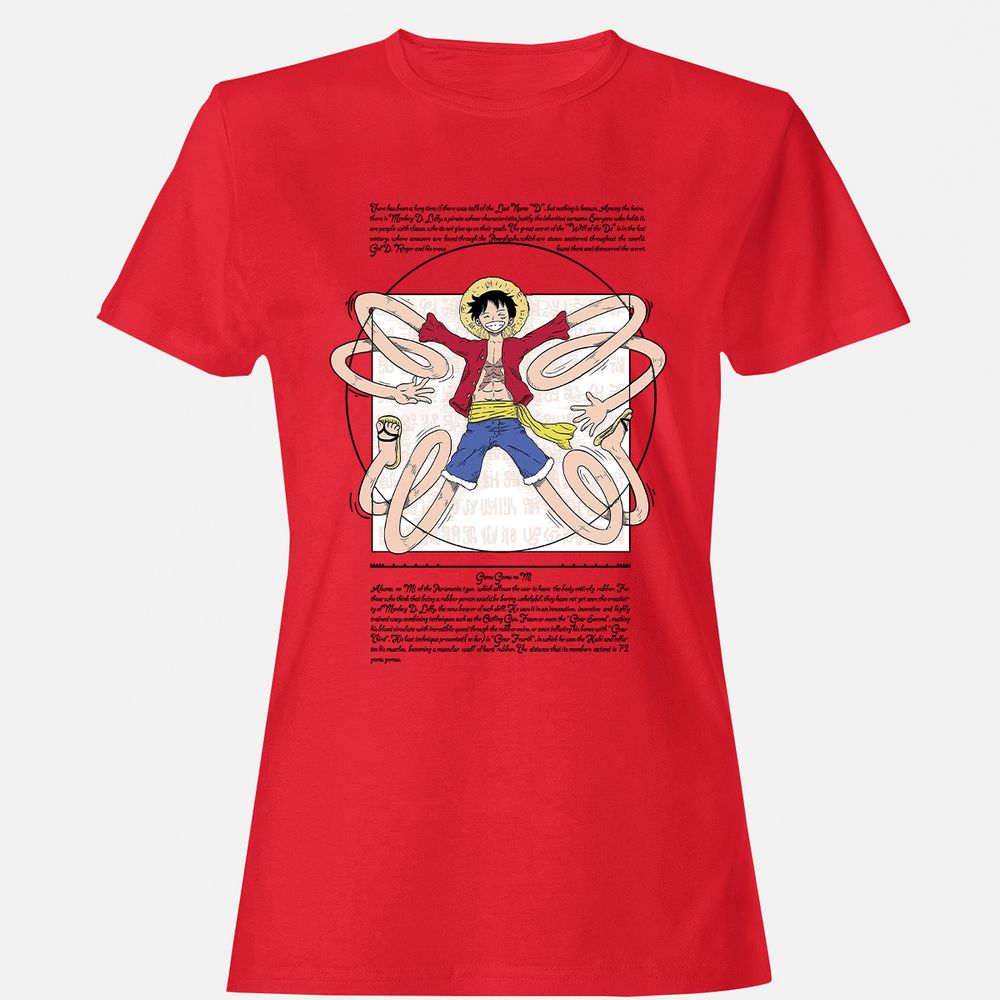Women's T-Shirt - 2JEX8GL6 - Red - 13