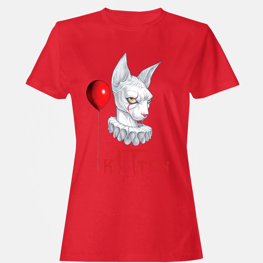 Women's T-Shirt - YDAQUVST - Red - 13