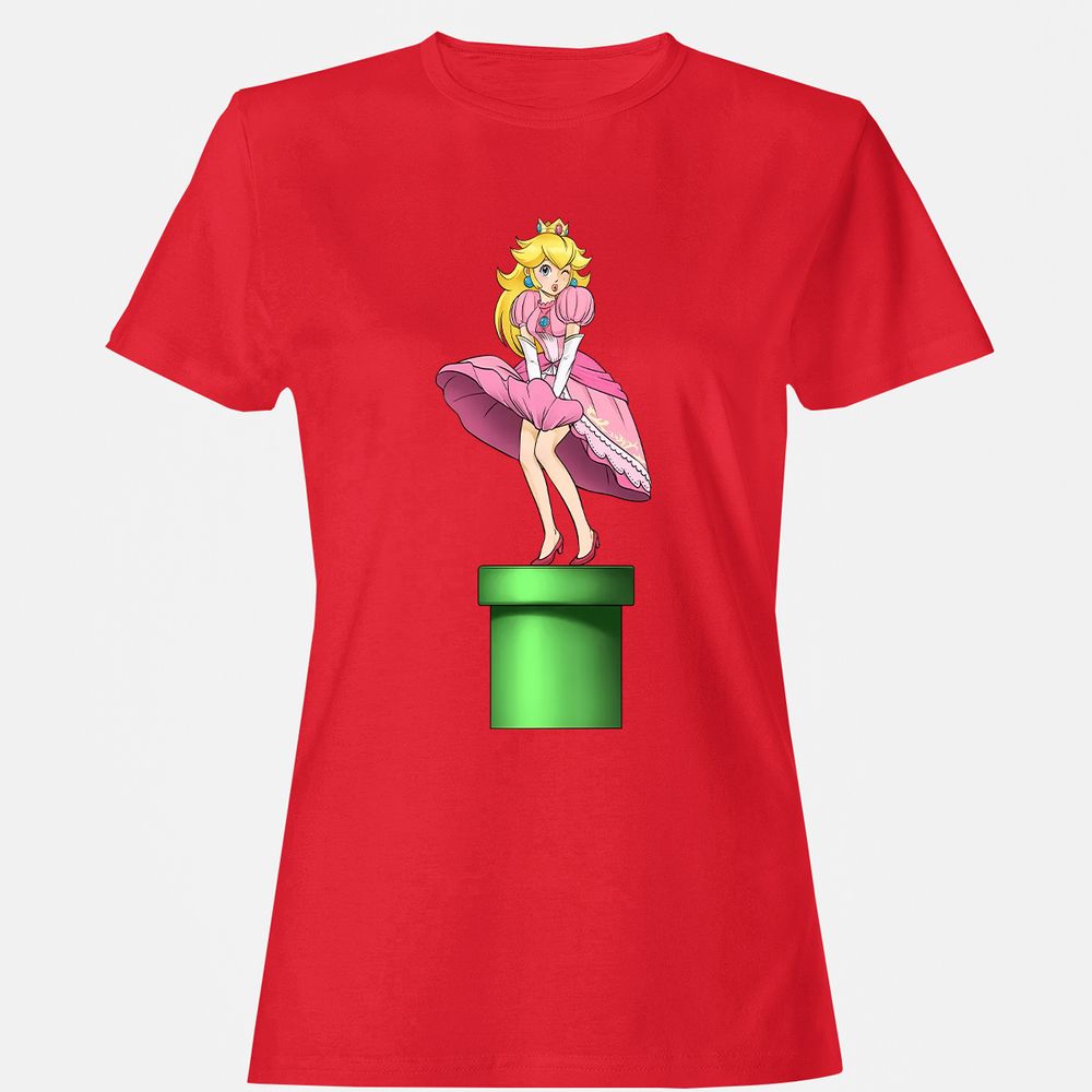 Women's T-Shirt - AQZ49JGR - Red - 13