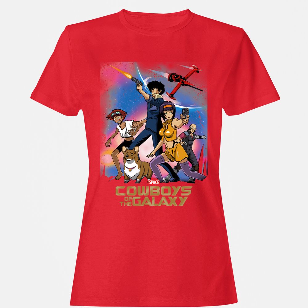 Women's T-Shirt - EEFAU4G6 - Red - 13