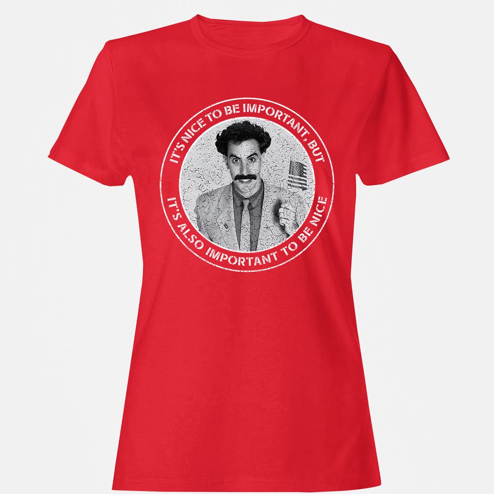 Women's T-Shirt - QL2KAGJ8 - Red - 13