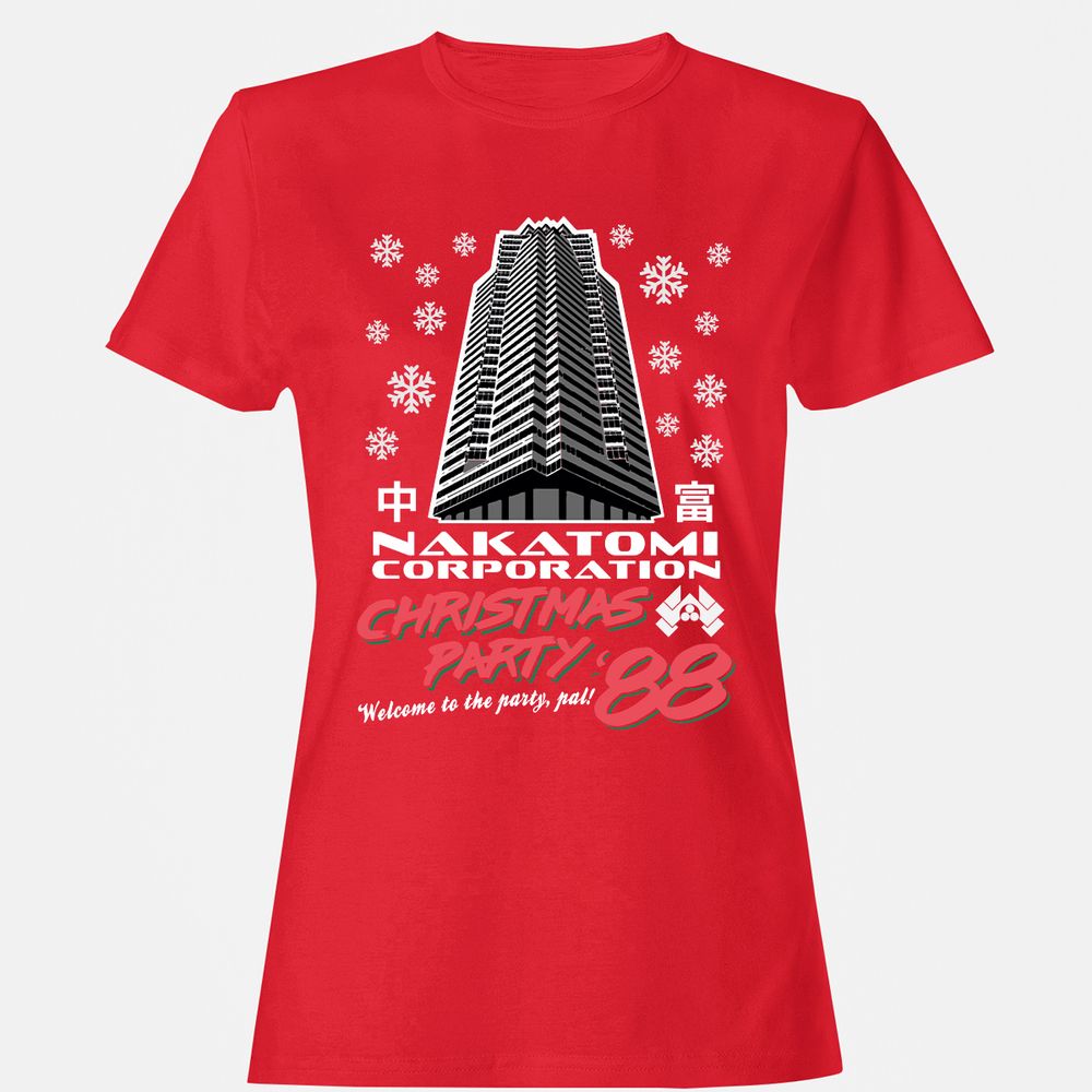 Women's T-Shirt - KC1HB4KU - Red - 13