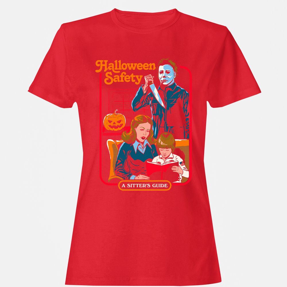 Women's T-Shirt - SQC631PK - Red - 13