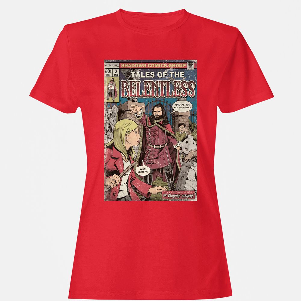Women's T-Shirt - ZC2BFK4G - Red - 13