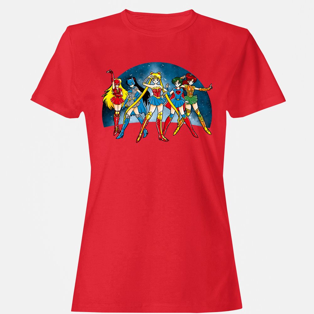 Women's T-Shirt - L5DN8789 - Red - 13