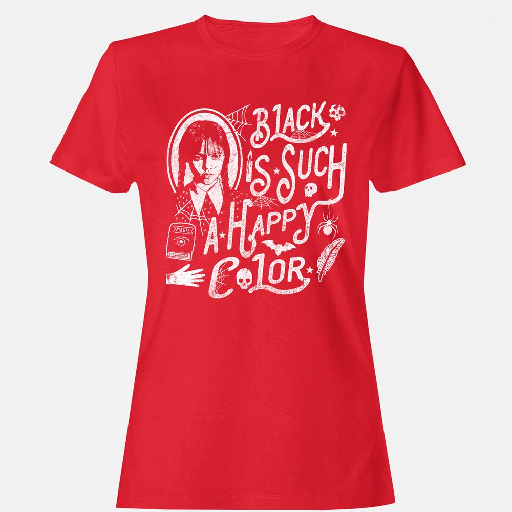 Women's T-Shirt - 7XTXK61E - Red - 13