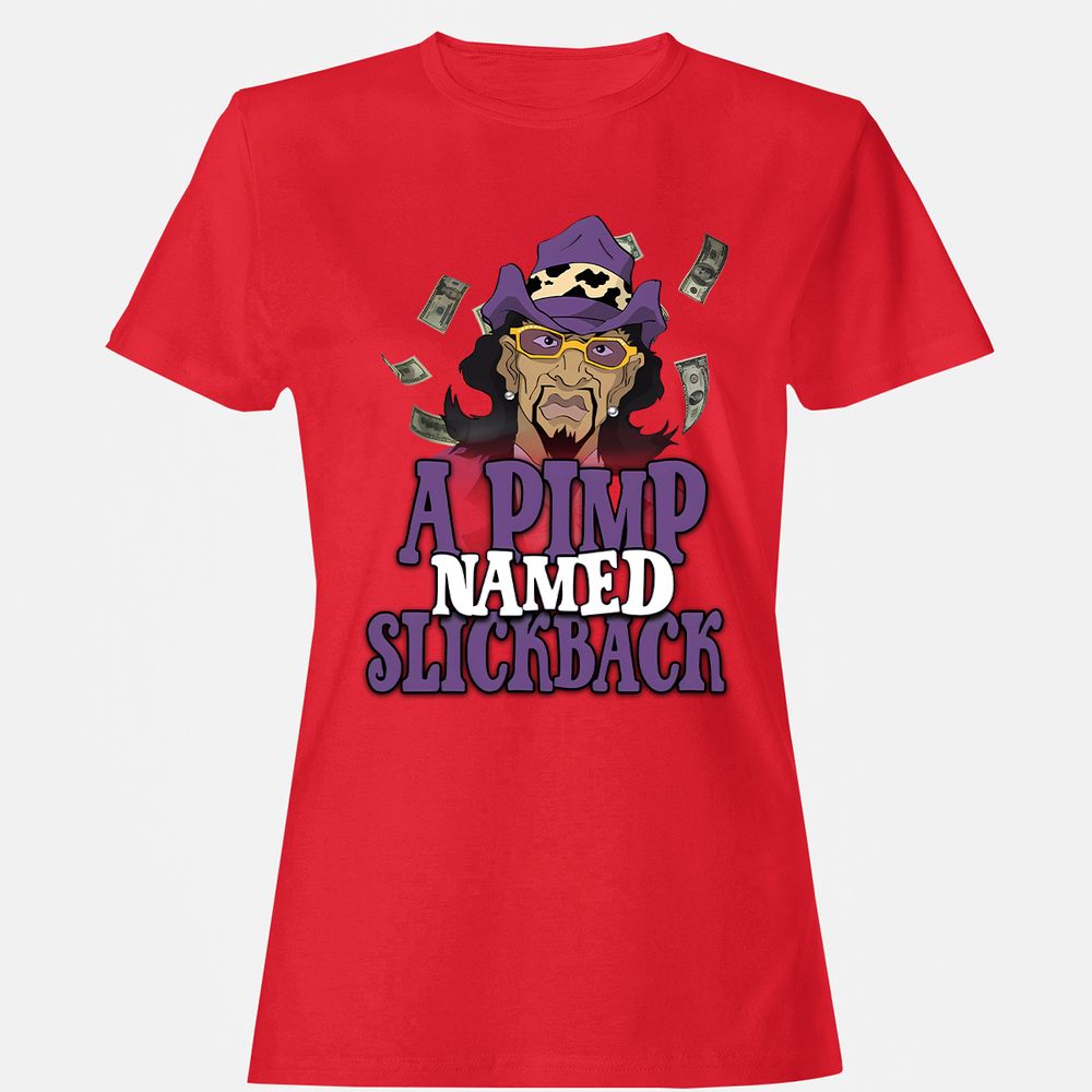 Women's T-Shirt - RQR4UP6T - Red - 13