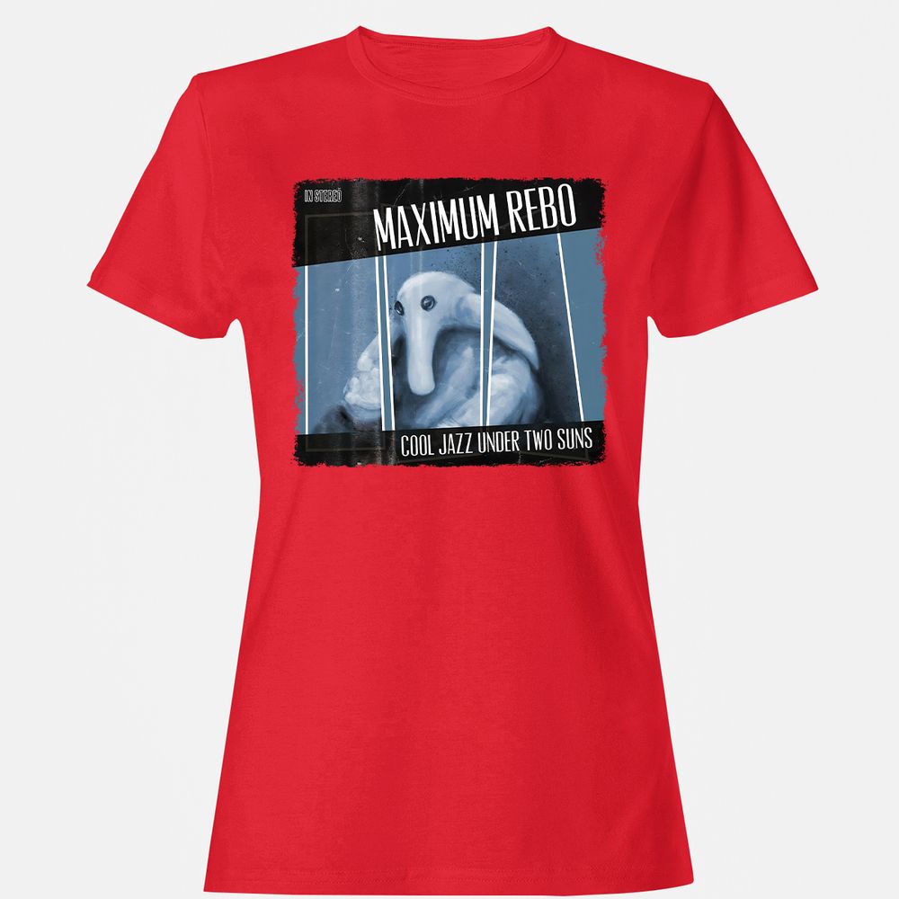 Women's T-Shirt - 5FQCT8D4 - Red - 13