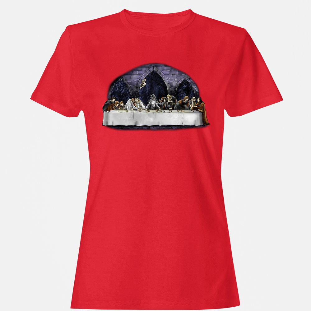 Women's T-Shirt - 74X7TGAZ - Red - 13