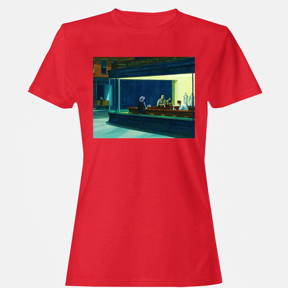 Women's T-Shirt - 4CTHHCV3 - Red - 13