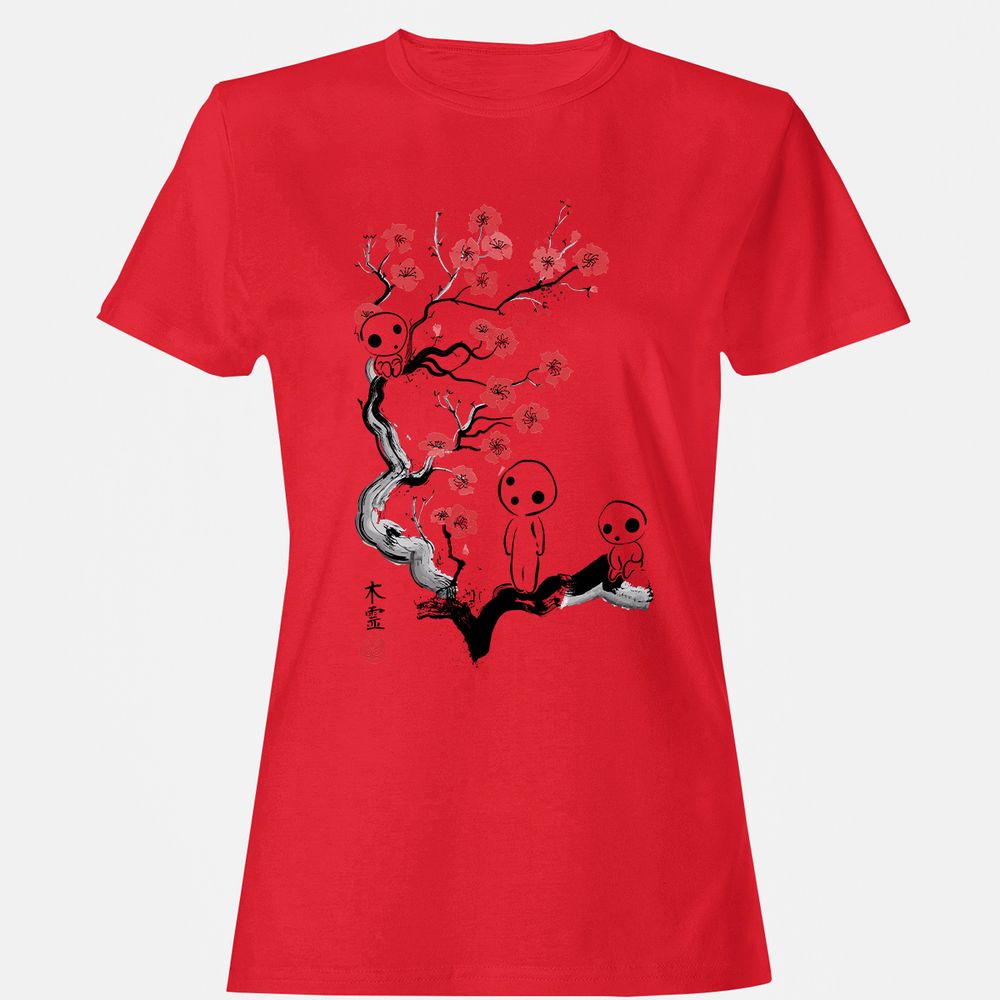 Women's T-Shirt - YMTNF2ZY - Red - 13