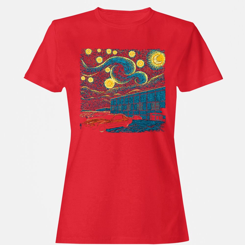 Women's T-Shirt - ET67KFY1 - Red - 13