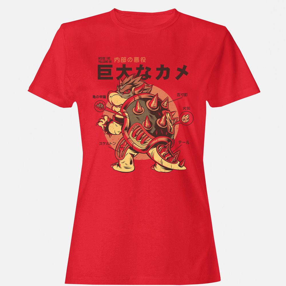 Women's T-Shirt - P6D6PFKF - Red - 13