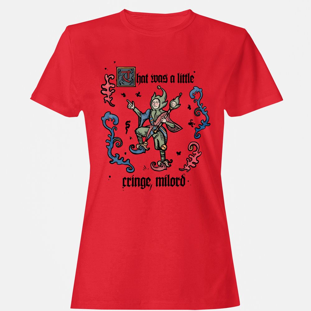 Women's T-Shirt - 1P81LAFN - Red - 13