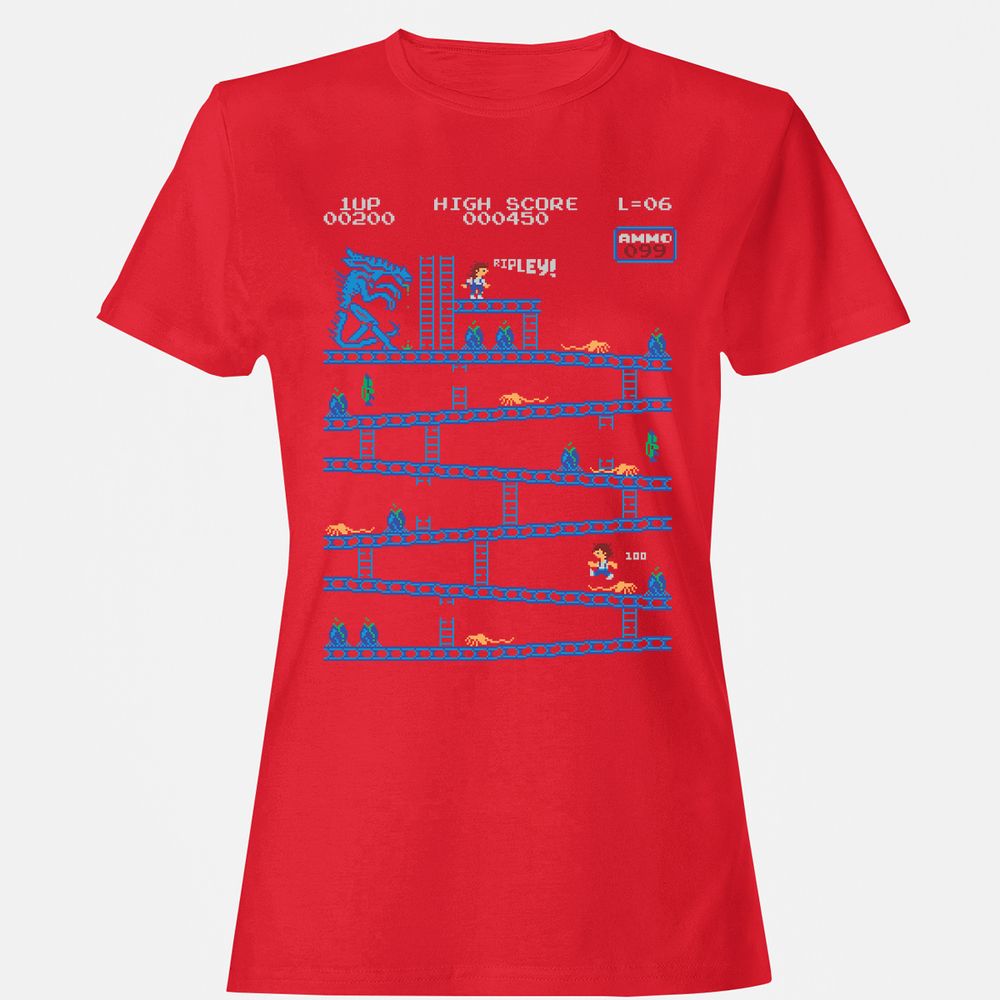 Women's T-Shirt - YMZAUTBC - Red - 13