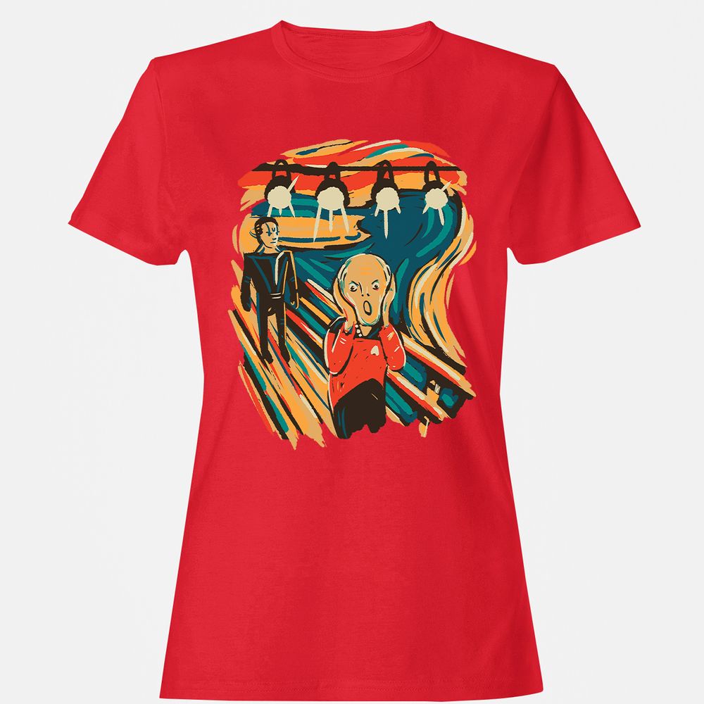 Women's T-Shirt - M8VX1DYF - Red - 13