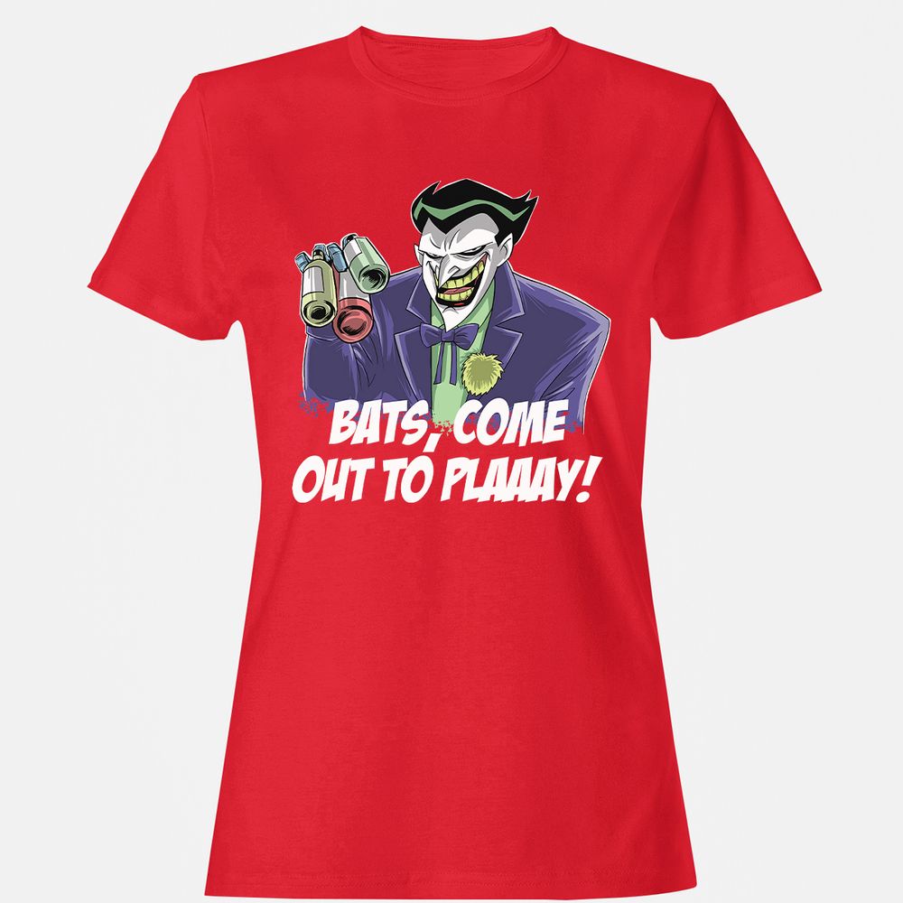 Women's T-Shirt - JTQD62QG - Red - 13