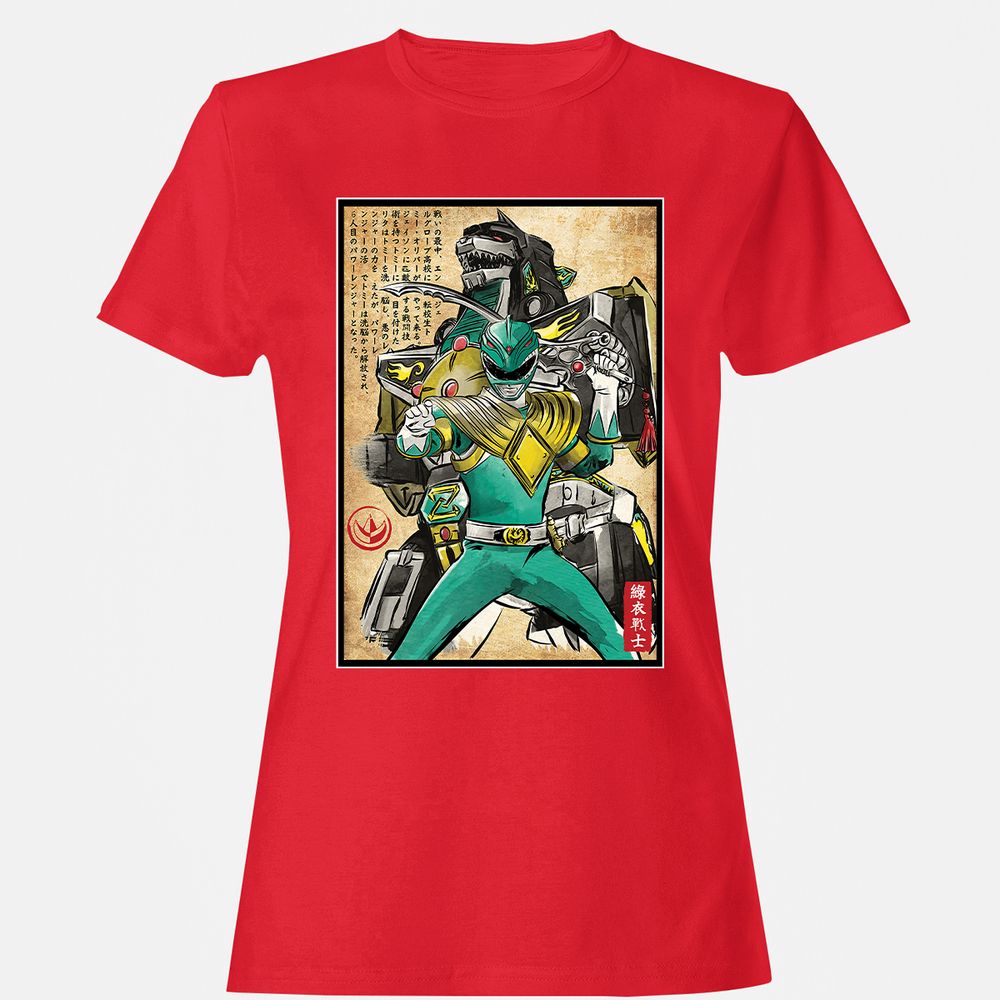 Women's T-Shirt - VGKKGFUT - Red - 13