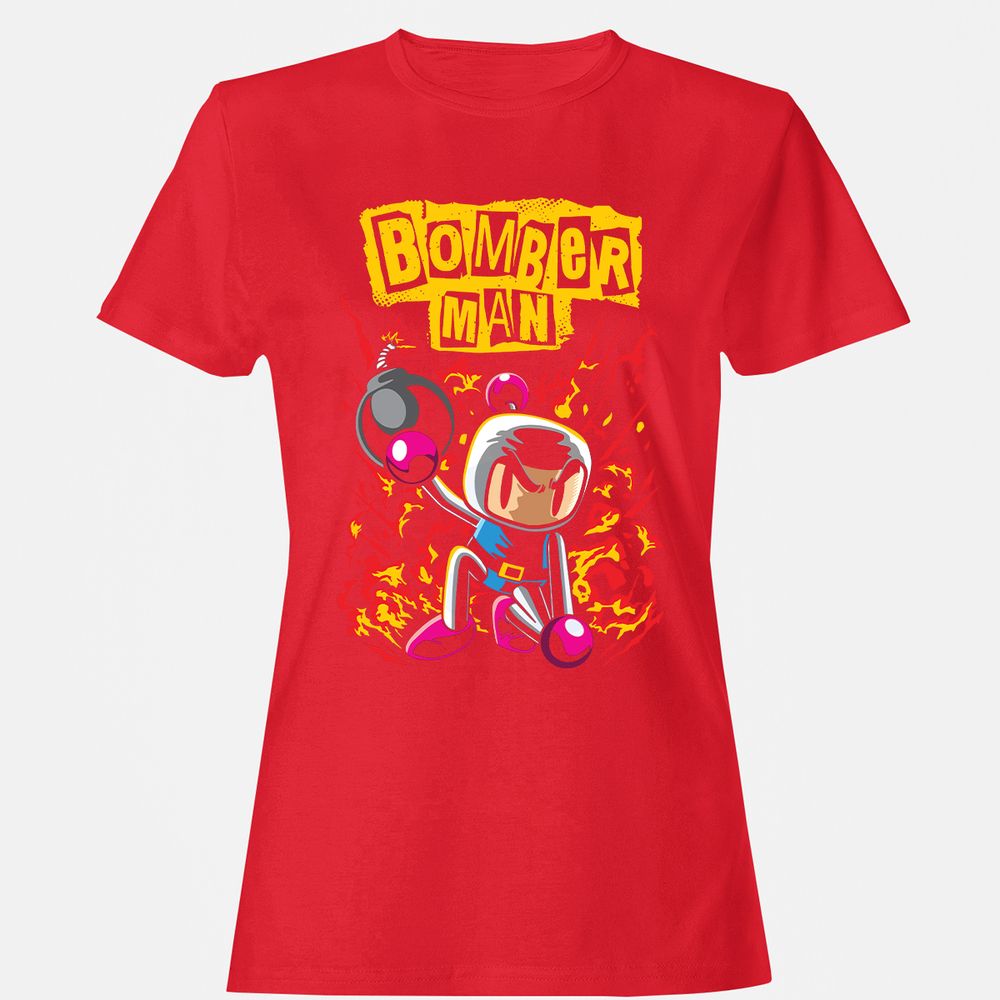 Women's T-Shirt - JY5JBZL2 - Red - 13