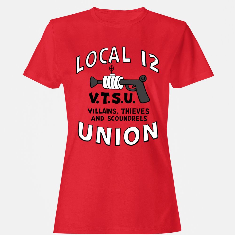 Women's T-Shirt - VLWGCR9F - Red - 13