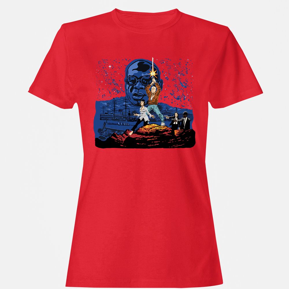 Women's T-Shirt - MZUWBT8Z - Red - 13