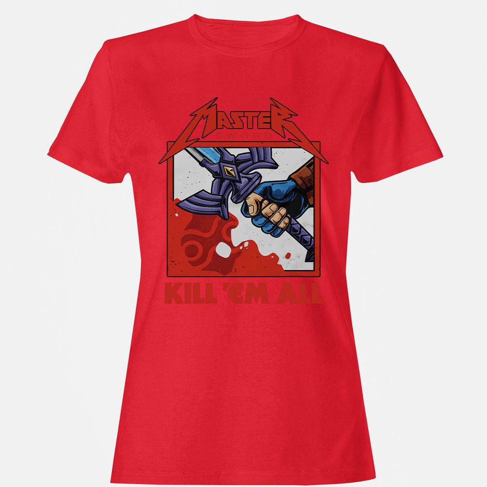Women's T-Shirt - X6ZE8FKG - Red - 13