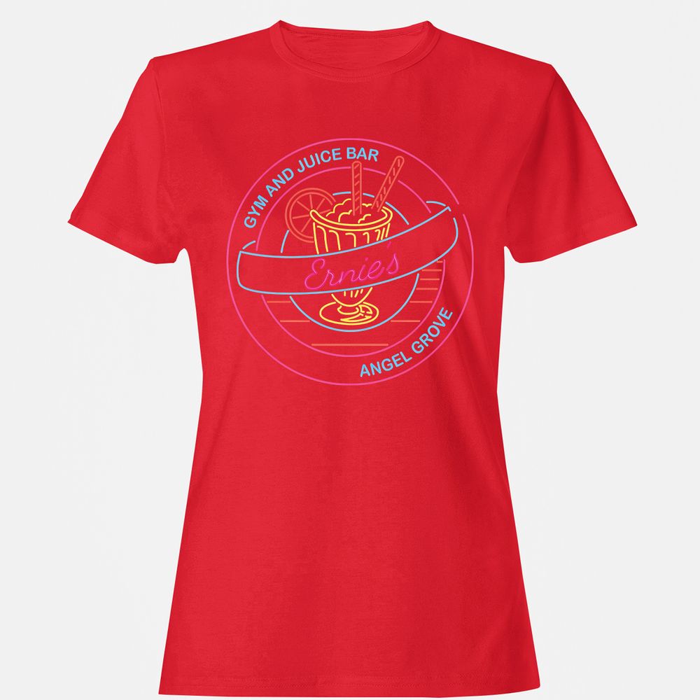 Women's T-Shirt - 5XKSLUWJ - Red - 13