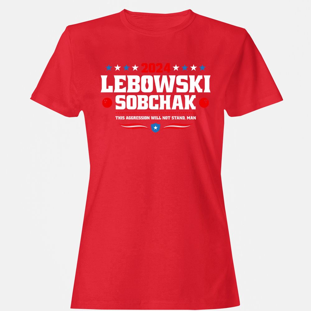 Women's T-Shirt - E2YPWRL6 - Red - 13